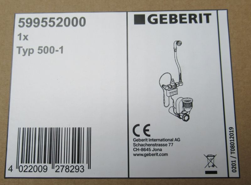 599552 / 599552000  Geberit / Keramag  Flushcontrol Typ 500-1