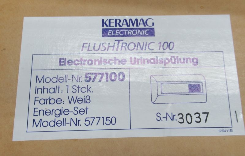 577100 / 577150 Keramag Flushtronic 100