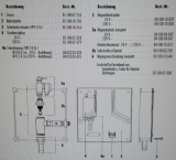 56012434 / 56012534 Aquamat 2000 MC opto-elektronische  WC Spülarmatur für Wandeinbau